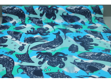 print polyester fabric for garment