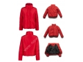 Red Color Ladies Winter Warm Jacket 