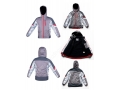 Custom Men Winter Windproof Waterproof Snowboard Ski Suit Ski Snow Wear Jacket With Hoodie 