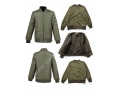 Collar Custom Green Baseball Bomber Men Jackets 