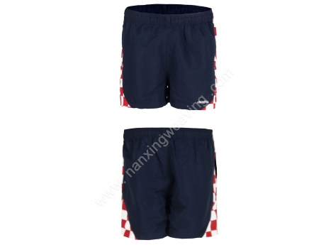 nylon navy board shorts for men