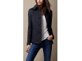 Ladies quilted jacket woven coat for winter warm clothes 