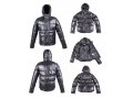 Men Waterproof PU Stylish Black Down PU Jackets 