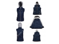 Navy Longline Jacket Women's 