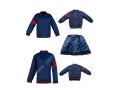 Dark Blue Bomber Jacket  Children Quilted Bomber Jacket Dark Blue Boy Padded  Bomber Jacket 