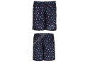 Elasticated Drawstring Waist Mens Anchor Print Beach Shorts 