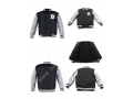 Boys WholeSale High Quality Patched Winter Boy  Kids Toddler Bomber Flight Jacket 