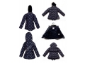 The Latest Children's Lovely Jacket Girls Winter Padded Jackets With Fur Hoody 