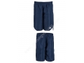 Blue Solid Color Mens Sports Basketball Shorts 