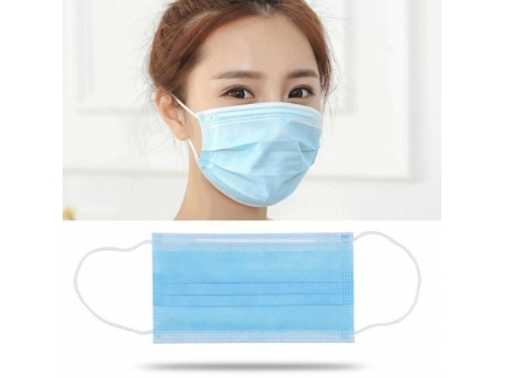 Surgical Masque  Melt-blown fabric protective disposable face mask 3 ply